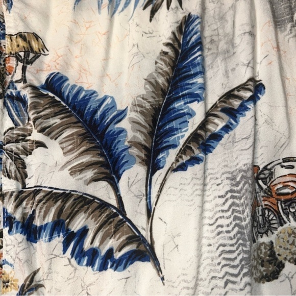 Batik Bay Hawaiian Shirt Sz 2XL Tropical Island‎ Scenes 100% Rayon 🔥🔥 (K) - Picture 2 of 6